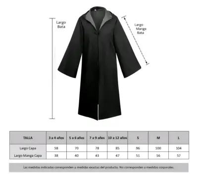 Disfraz de Ravenclaw Harry Potter.  Talla  M - miniatura 3