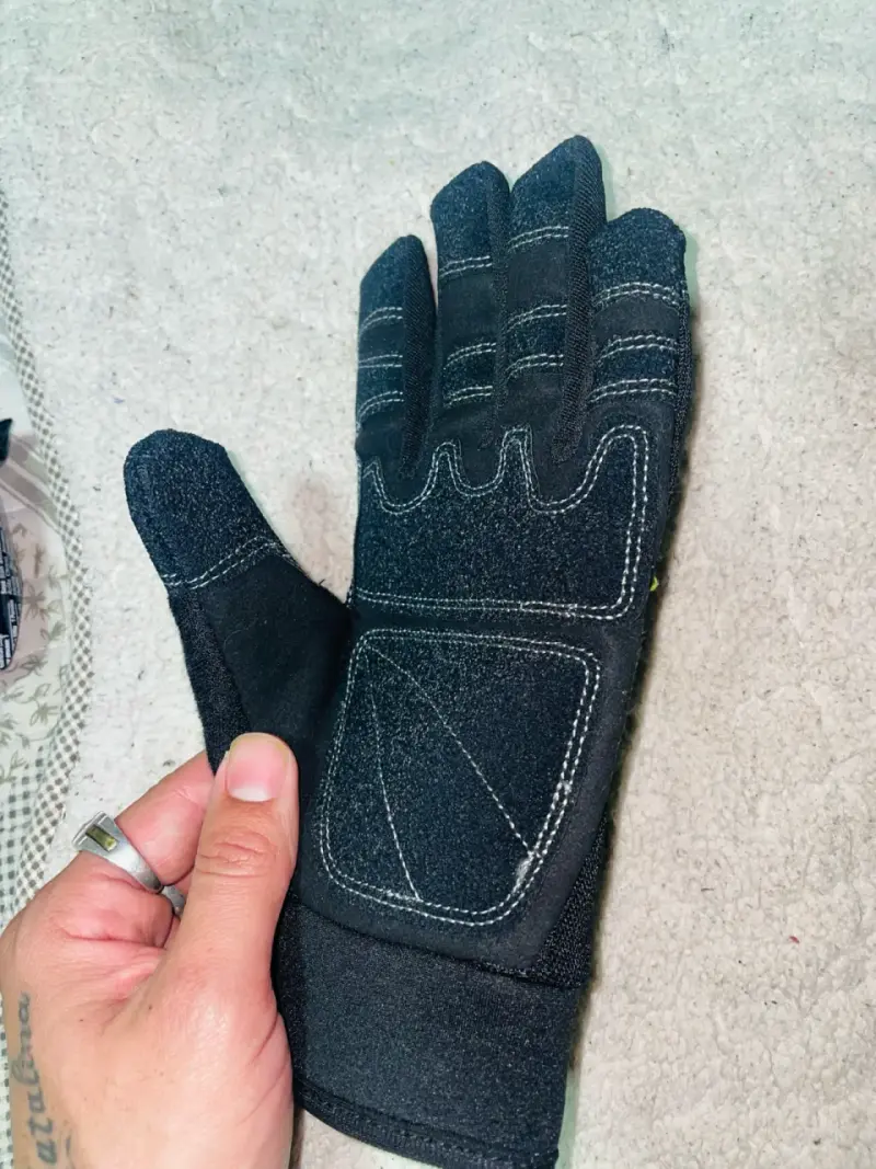 Guantes impermeables negros Ubermann - 2