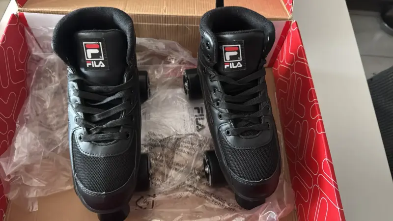 Patines clásicos Fila negros nuevos Talla39 - 2