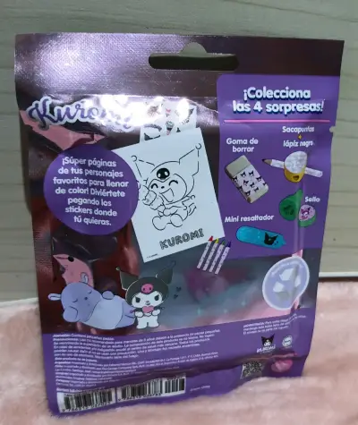 Set de Pintura Kuromi con Libro y Crayones - miniatura 2