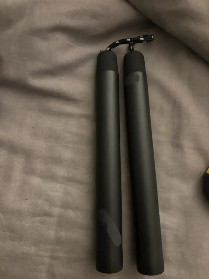 SSAHNG JEOL BONG de entrenamiento negro con cuerda - 2