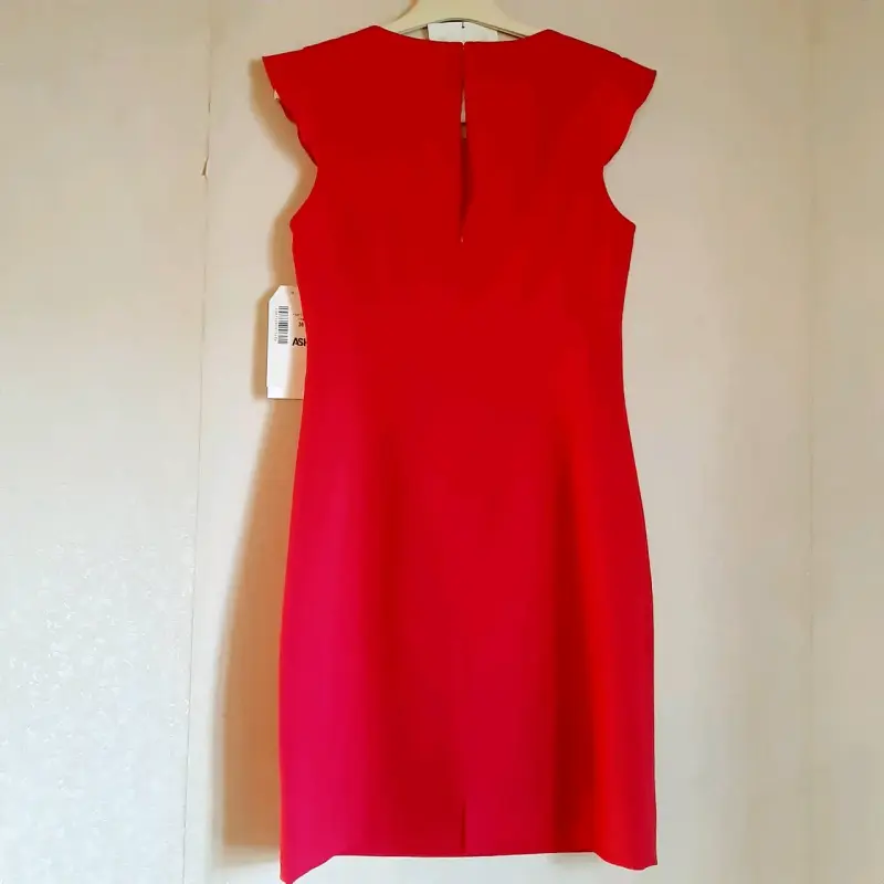 Vestido rojo elegante para mujer ASH - 2