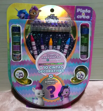 Set de Pintura My Little Pony  Crayones y Cintas - miniatura 1