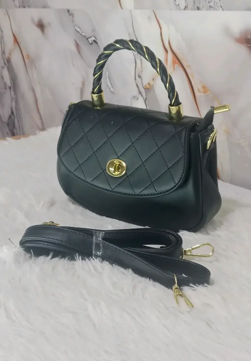Cartera de mano con diseño acolchado - 5