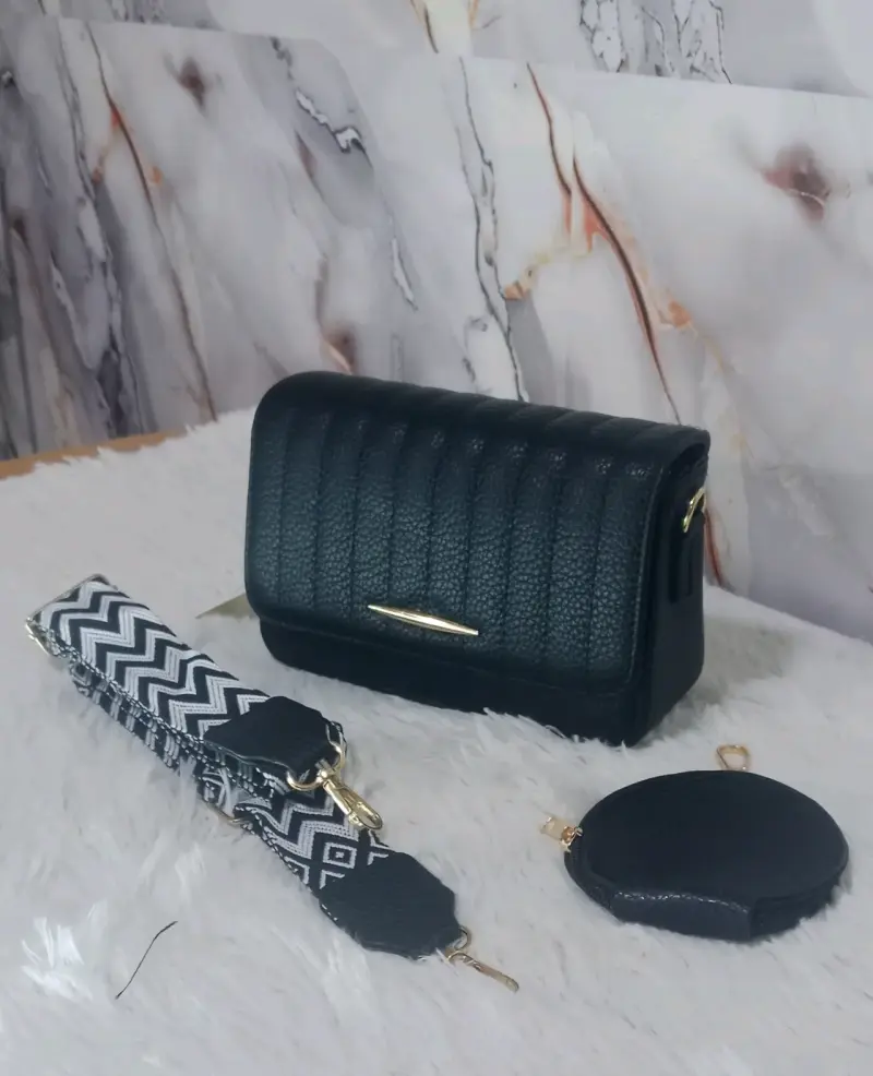 Cartera de mano con diseño acolchado - 6