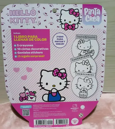 Set de Pintura Hello Kitty con Crayones y Cintas - miniatura 2