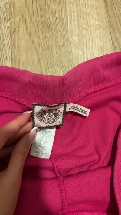 Pantalones de terciopelo rosa Juicy Couture - miniatura 4