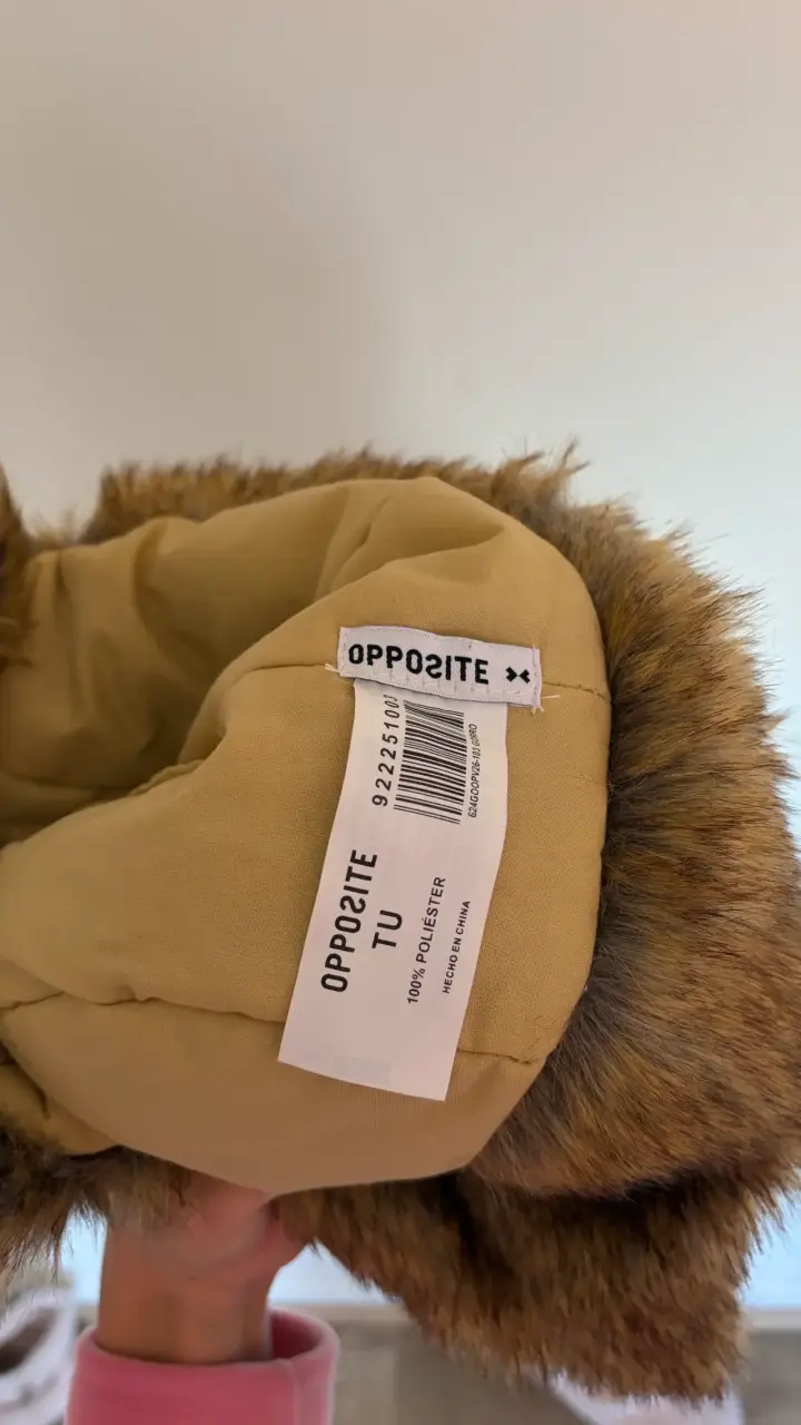 Gorro de invierno con forro de piel sintética - 3