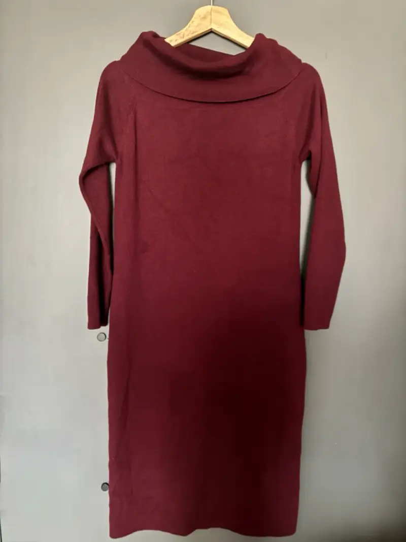 Vestido punto Esprit bordó talla M-L - 2