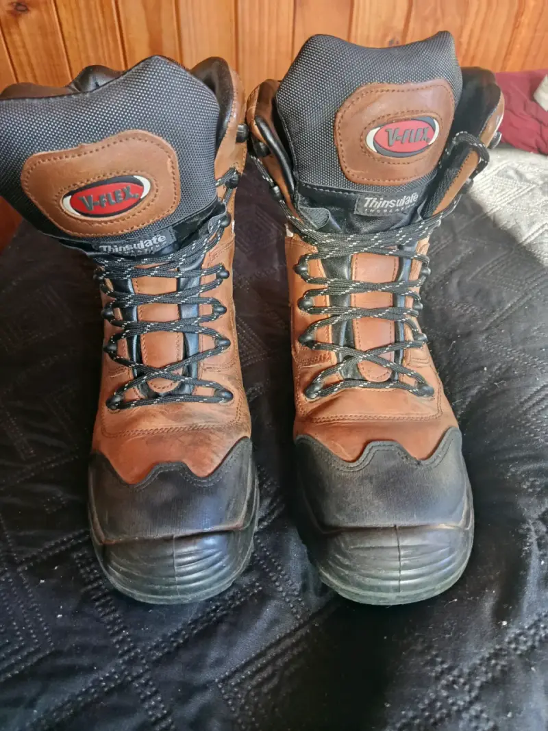 Botas de seguridad V-Flex marrones talla 41 - 2