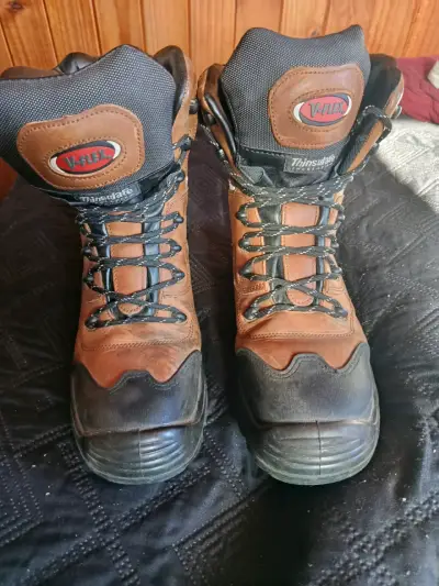 Botas de seguridad V-Flex marrones talla 41 - miniatura 2