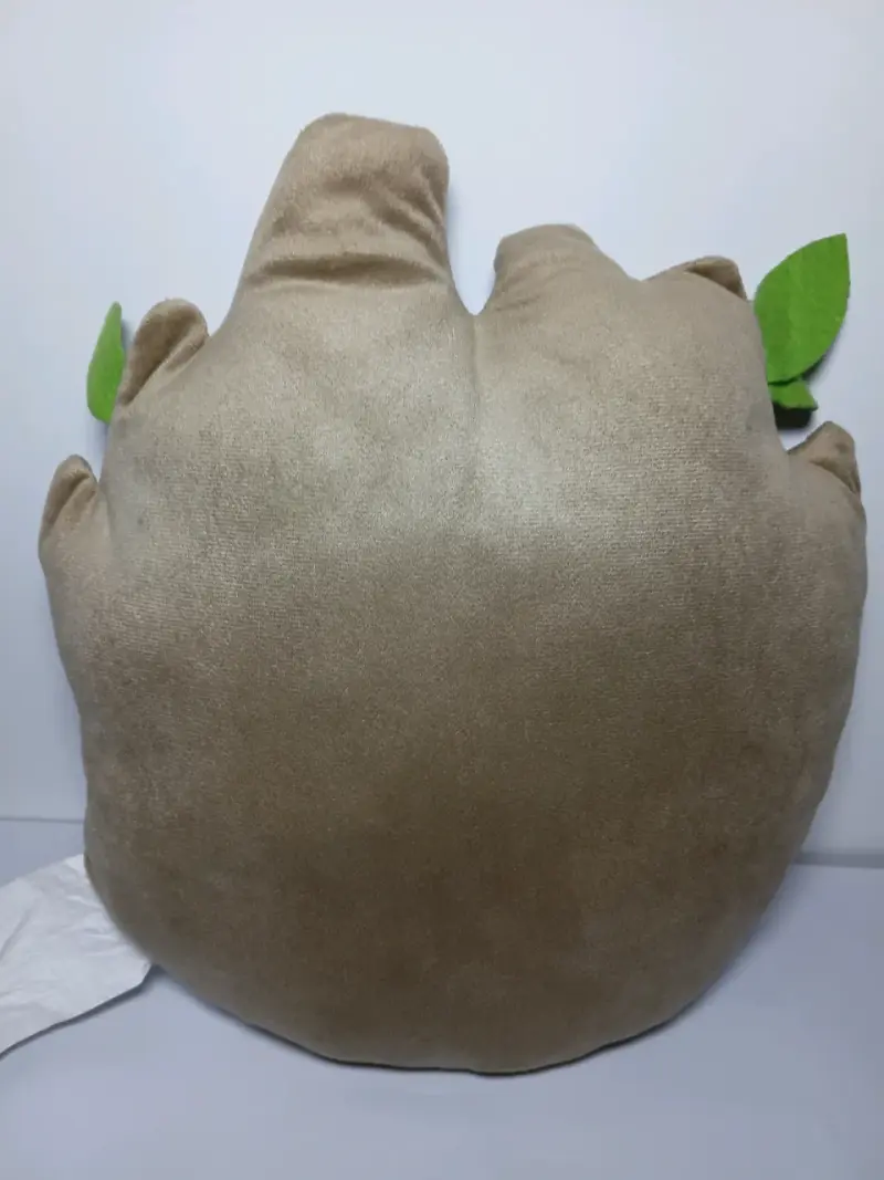 Cojín de peluche Groot con hojas decorativas - 2