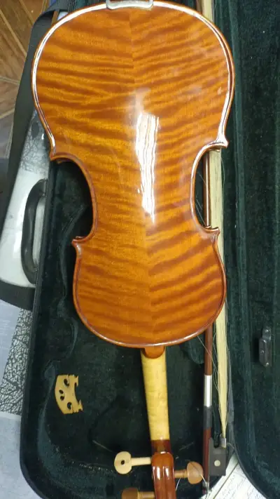 Violín acústico con estuche y arco - miniatura 3