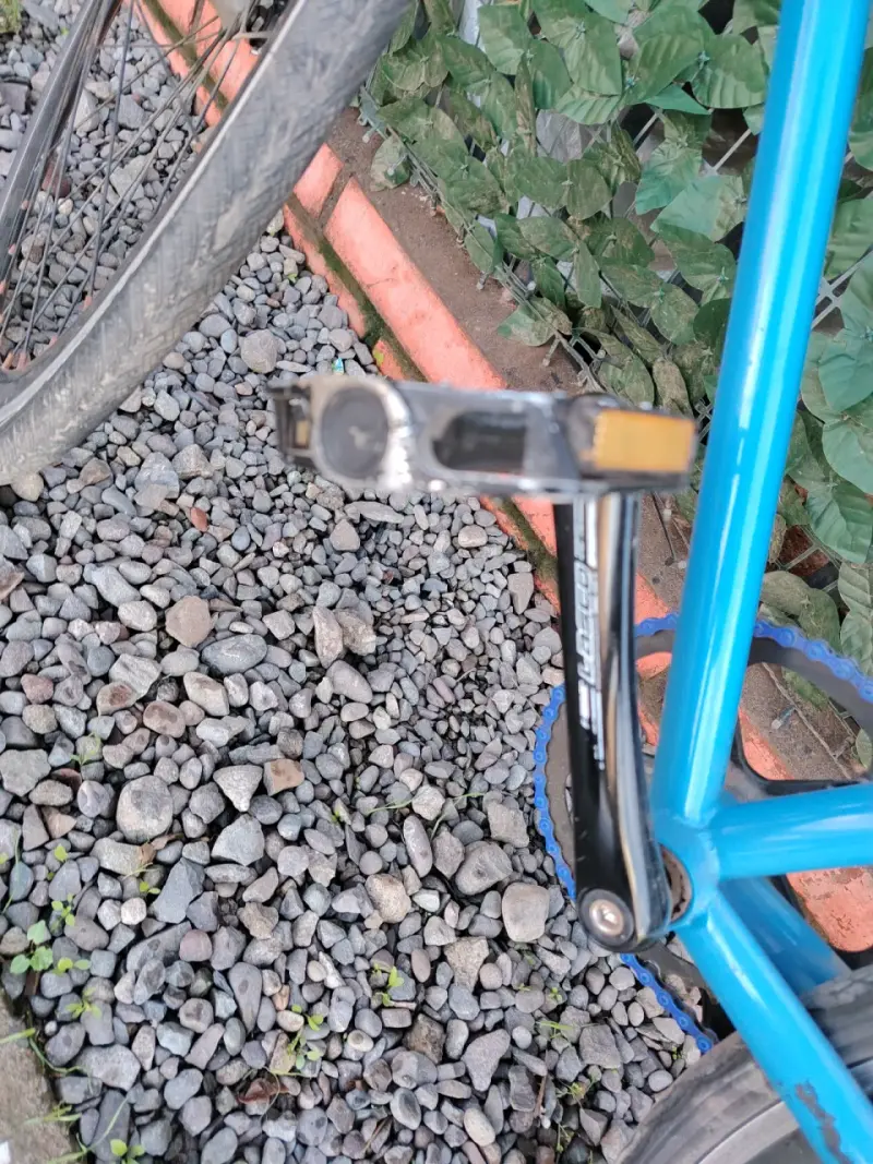 Bicicleta speed calavera azul con frenos Zstar - 5