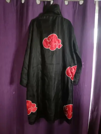 Capa cosplay Akatsuki negra y roja (XXL) - miniatura 4