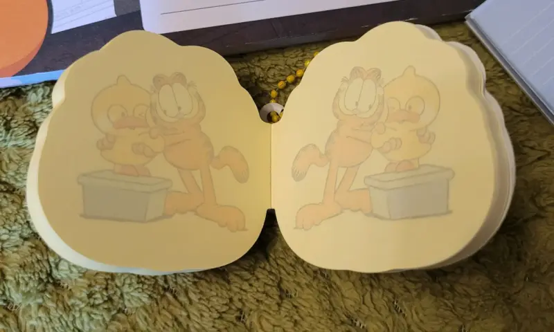 Set de papelería Garfield con libreta y mini notas - 5