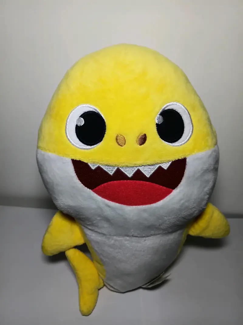 Peluche tiburón amarillo Baby Shark