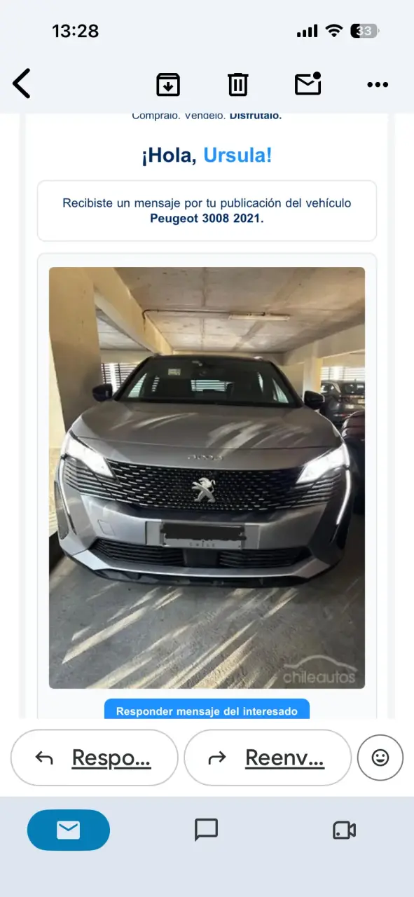 Peugeot 3008 2021 en excelente estado - 1