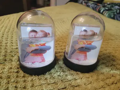 Bolas de nieve personalizables con foto - miniatura 1