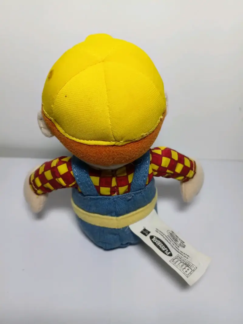 Peluche de constructor con casco amarillo - 2