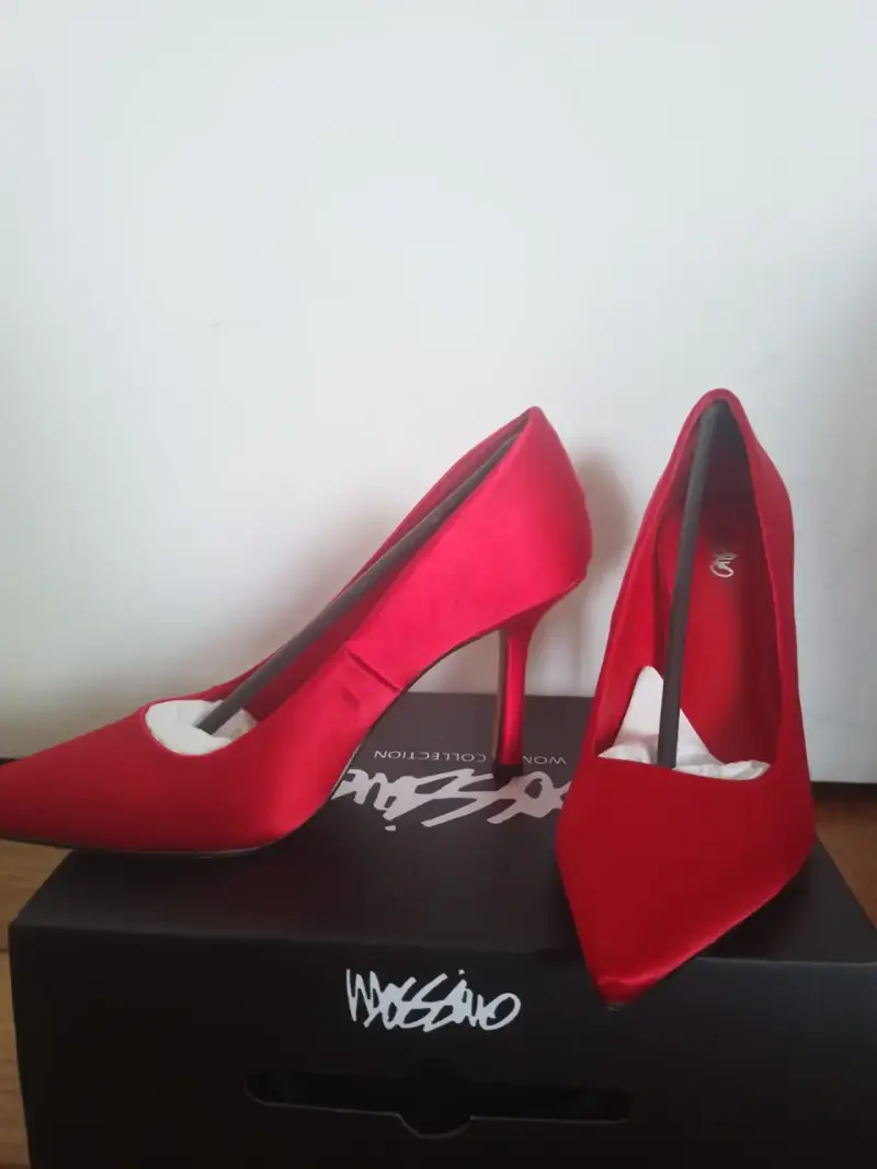 Tacones rojos de mujer Mossimo - 4