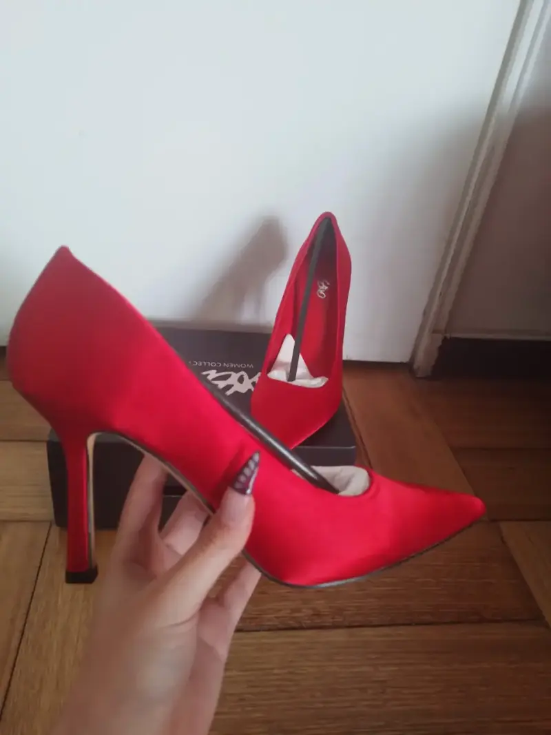 Tacones rojos de mujer Mossimo - 5