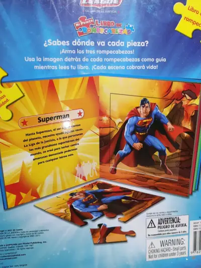 Libro de rompecabezas Liga de la Justicia - miniatura 4