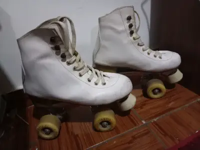 Patines de Cuatro Ruedas Blancos para Adulto - miniatura 2
