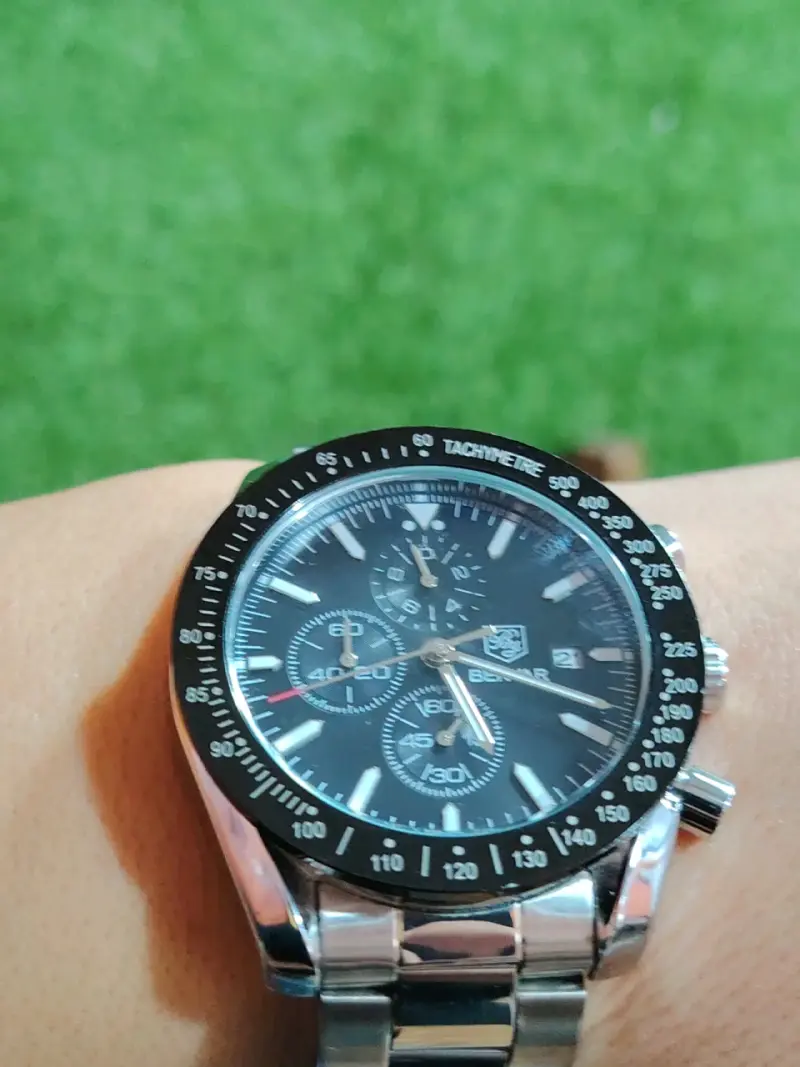 Reloj Pulsera Benyar Cronógrafo Acero Inoxidable - 3