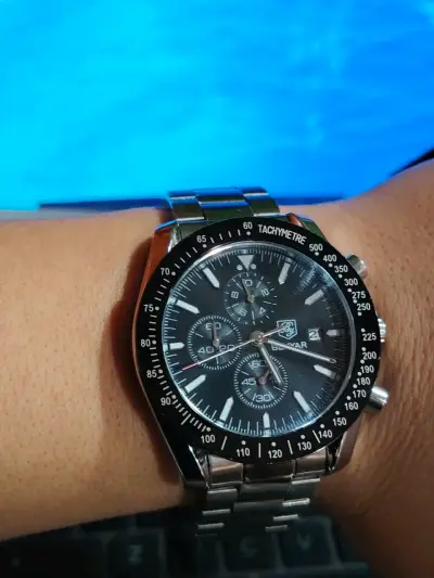 Reloj  Pulsera Benyar Cronógrafo Acero Inoxidable - miniatura 4