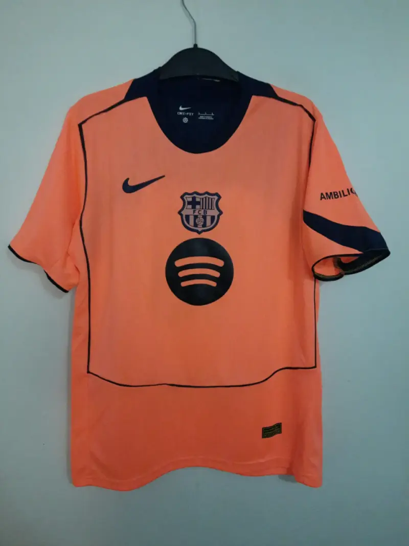 Camiseta FC Barcelona Nike Lamine Yamal Naranja - 1