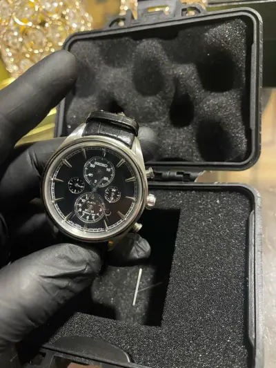 Reloj Seiko Solar Cronógrafo Negro - miniatura 1