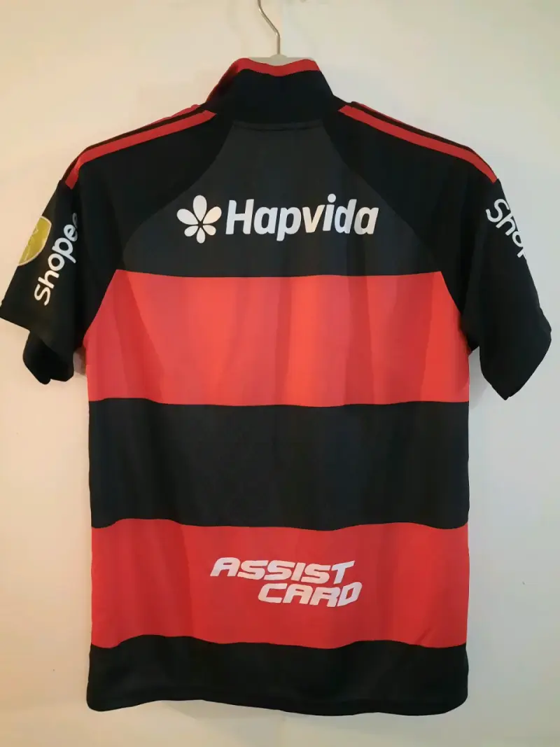 Camiseta Flamengo Adidas Negra y Roja - 2