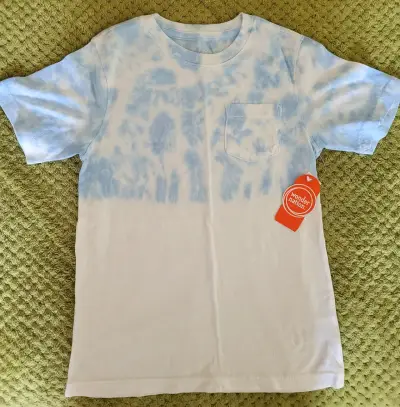 Polera tie-dye azul Wonder Nation para niño - miniatura 1