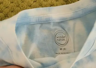 Polera tie-dye azul Wonder Nation para niño - miniatura 2