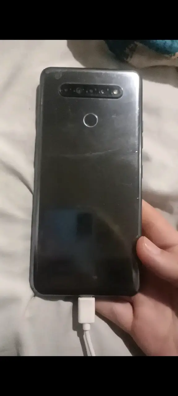 Teléfono móvil con pantalla rota para repuestos - 1