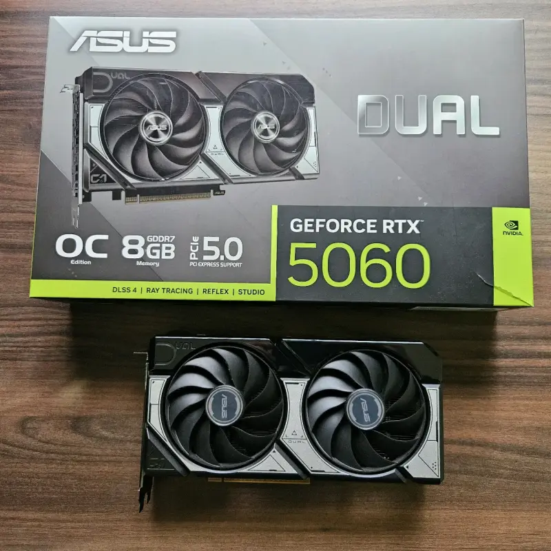 RTX 5060 8gb ASUS Dual OC - 1