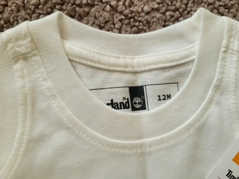 Polera sin mangas Timberland para bebé 12M - 2