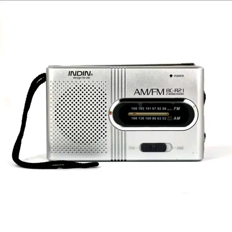 Radio portátil AM/FM 2 pilas AA - 1