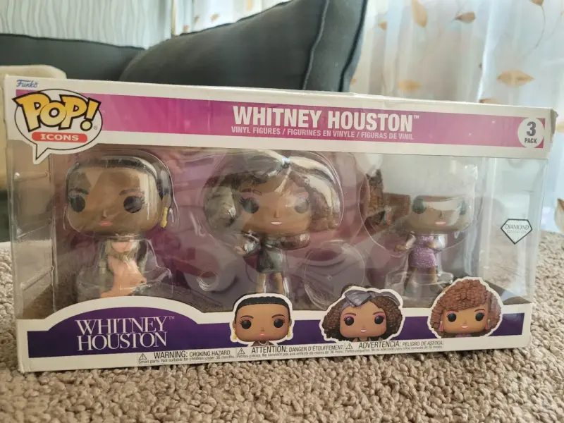 Set de Figuras Funko Pop Whitney Houston - 3