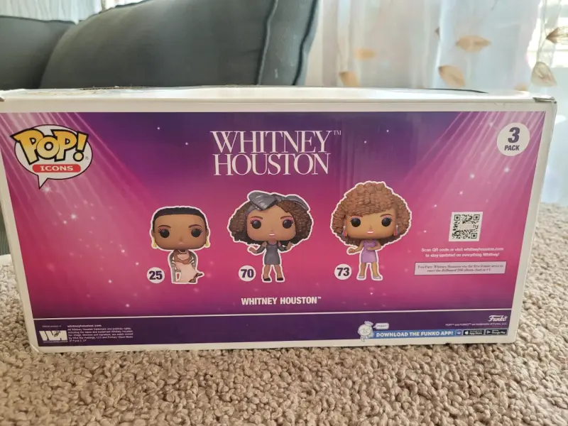 Set de Figuras Funko Pop Whitney Houston - 4