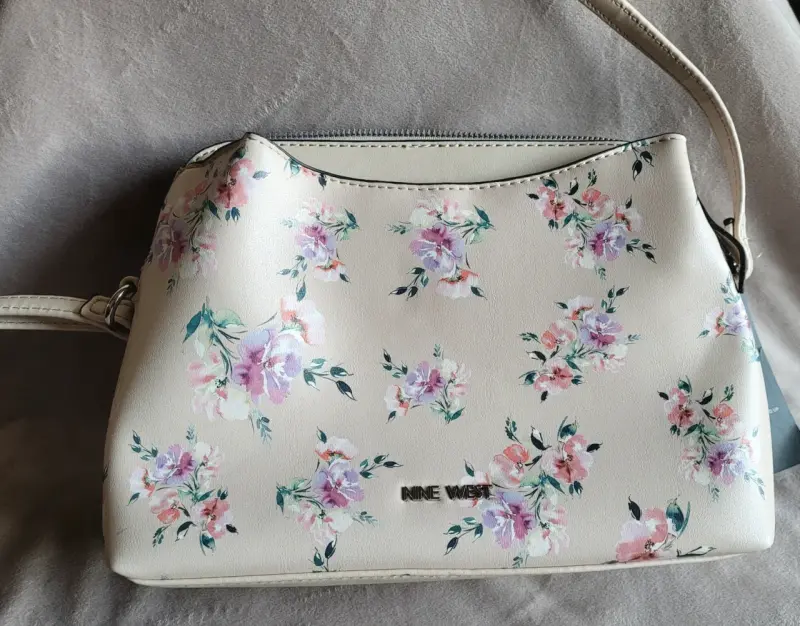 Cartera Nine West floral beige - 3