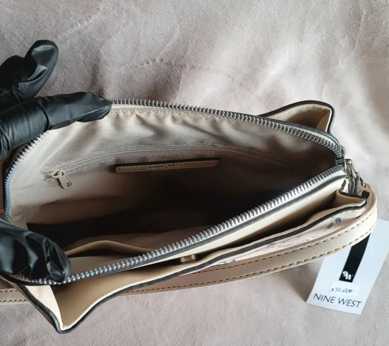 Cartera Nine West floral beige - 4