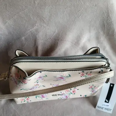 Cartera Nine West floral beige - miniatura 5