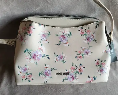 Cartera Nine West floral beige - miniatura 6