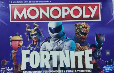 Juego de Mesa Monopoly Fortnite Hasbro - miniatura 1