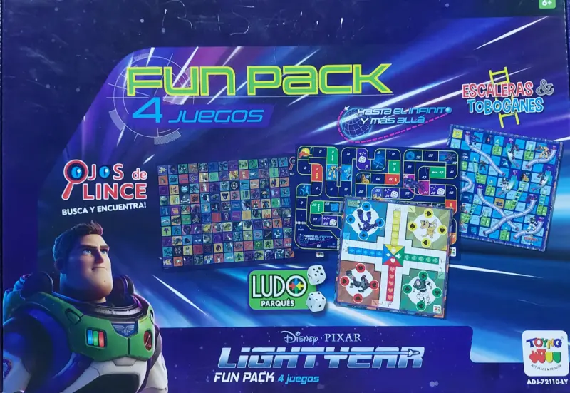 Set de Juegos de Mesa Disney Pixar Lightyear