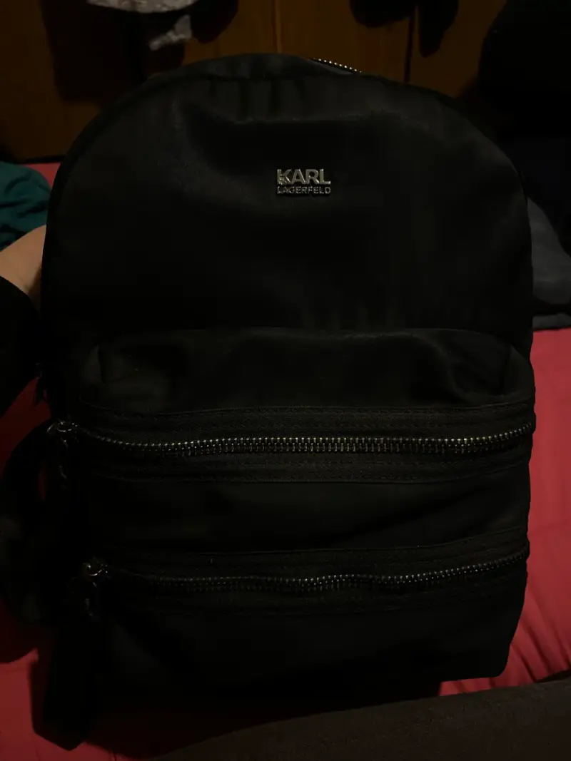 Mochila negra Karl Lagerfeld - 2