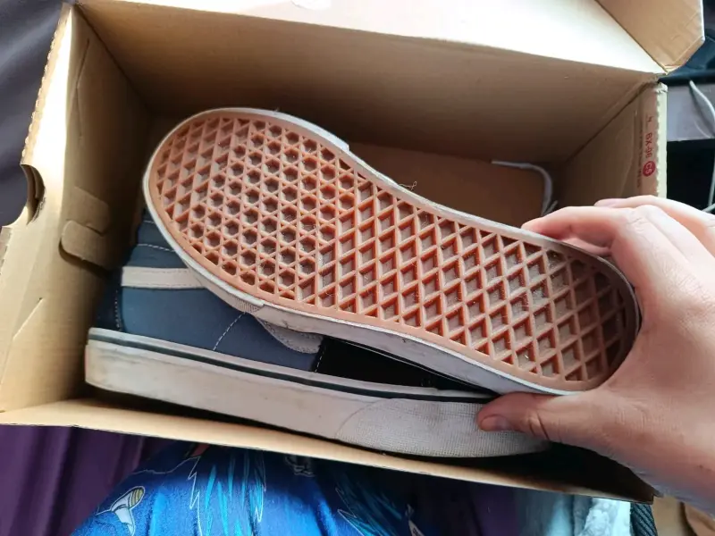 Zapatillas Vans Sk8-Hi Navy Talla 38.5 - 2