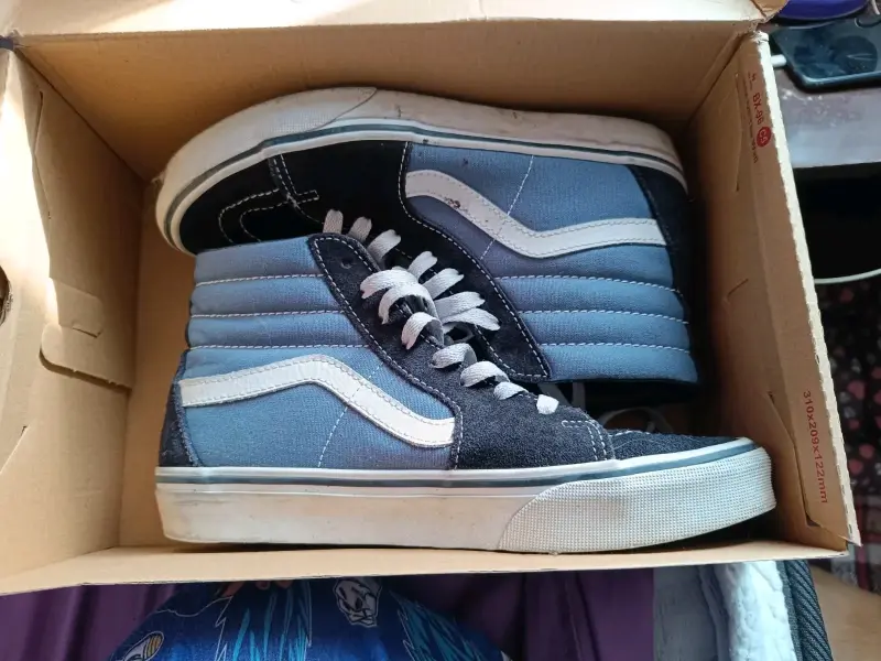 Zapatillas Vans Sk8-Hi Navy Talla 38.5 - 3